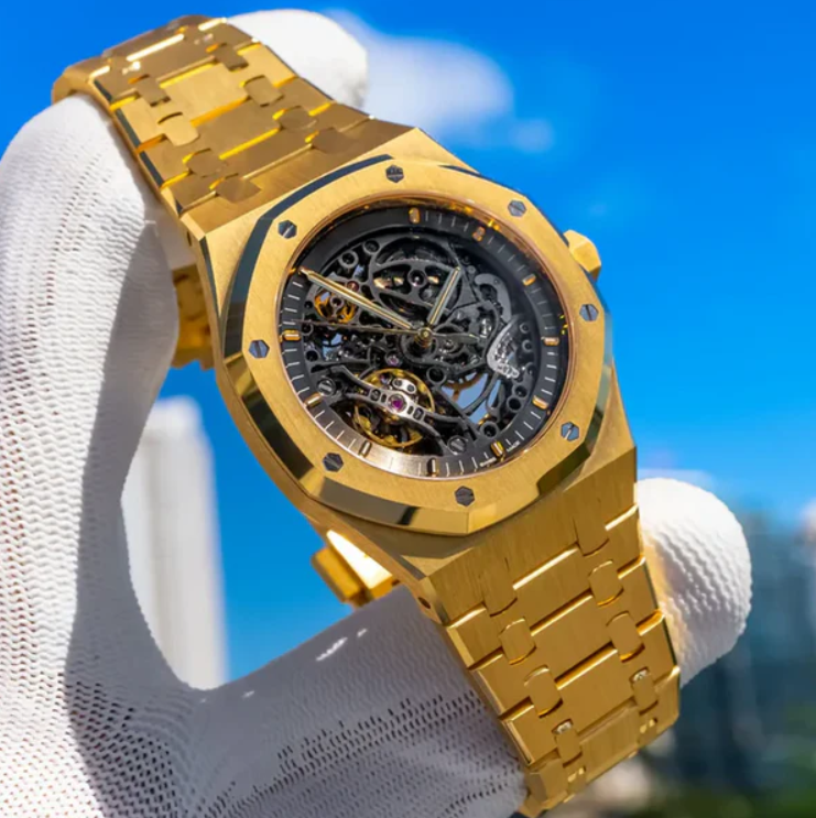 Montres de Luxe - Royal Oak Squelette Or