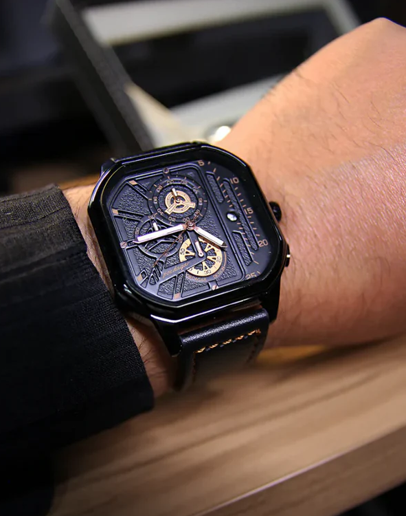 Montres de Luxe - Squelette Moderne