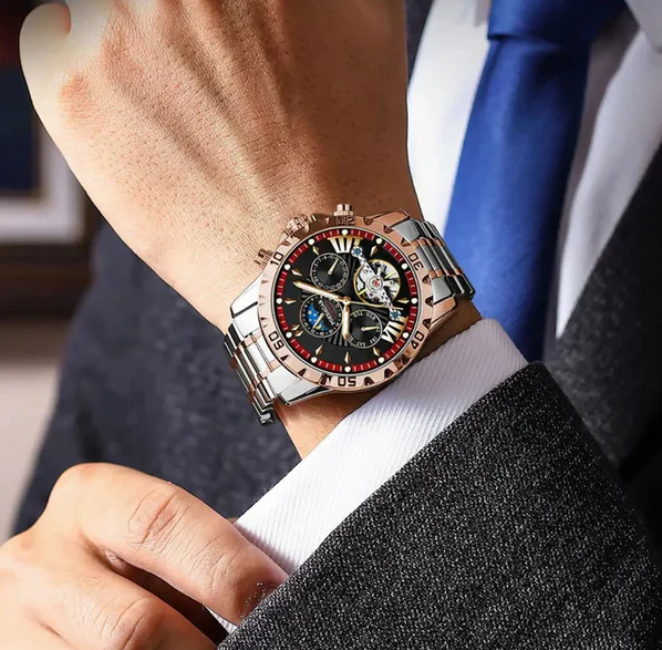 Montres de Luxe - Tourbillon Rouge